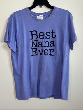 Best Nana Ever Lilac Graphic Tee